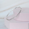 wiggle beatrice bangle mooki jewellery silver handmade silversmith