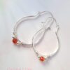 maxi boho hoops mooki jewellery carnelian