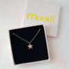 organic star necklace