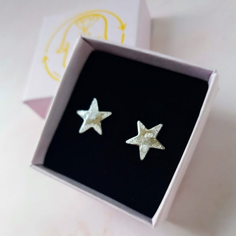 mooki jewellery maxi star studs