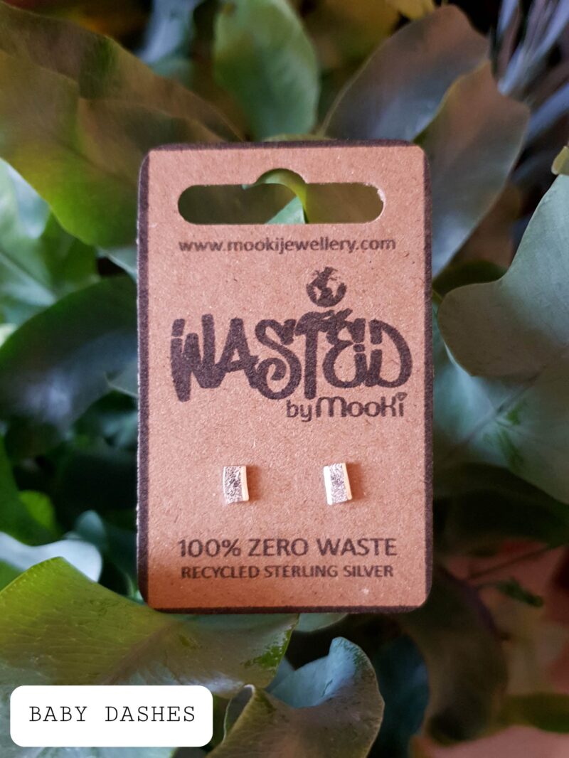 wasted zero waste studs baby dashes