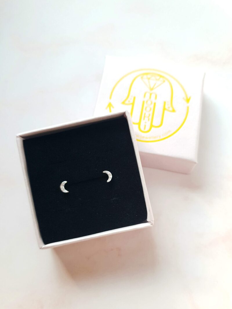 dinky moon studs