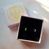 dinky moon studs