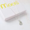 mooki midi peace necklace belcher