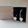 mooki maxi moon hoops silver jewellery earrings