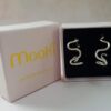 mooki jewellery wiggle hoops recycled silver earrings