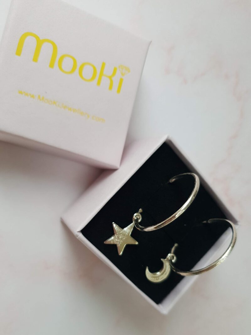 mooki maxi moon star hoops