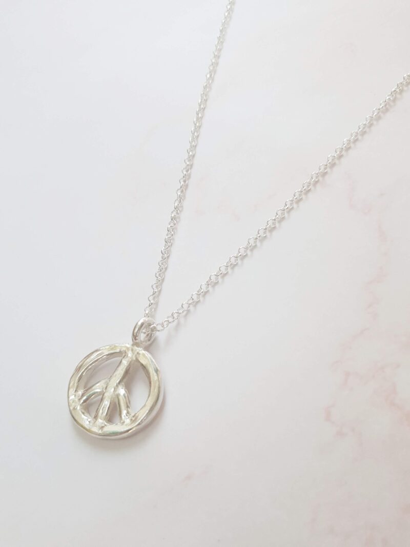 mooki jewellery maxi peace belcher necklace