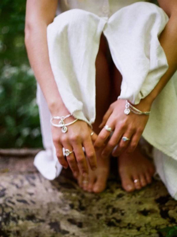 mooki peace bracelet jewellery silver clare gladding