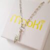 maxi elektrika trace chain paperclip necklace mooki electric bolt lightning