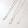 elektrika collection mooki jewellery belcher chain paperclip necklace recycled sterling silver electric bolt lightning