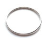 maxi bangle polished 3mm mooki jewellery silver