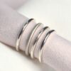 stacking ring mooki jewellery recycled silver stack stacker