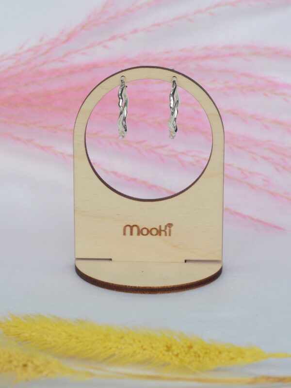 mooki jewellery beatrice hoops earrings sterling silver