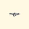 baby bloom ring flower dainty silver mooki jewellery