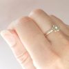 baby bloom ring flower dainty silver mooki jewellery