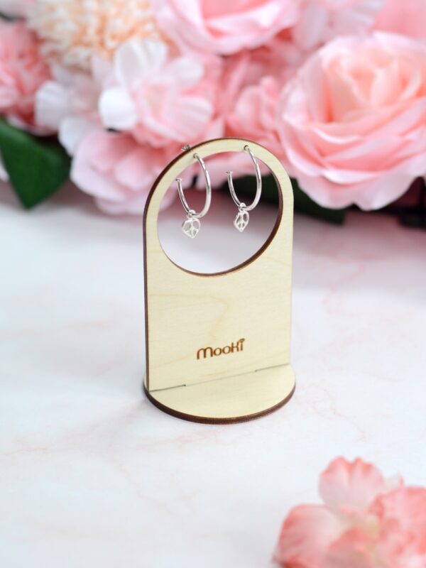 unity hoops recycled sterling silver mooki jewellery earrings