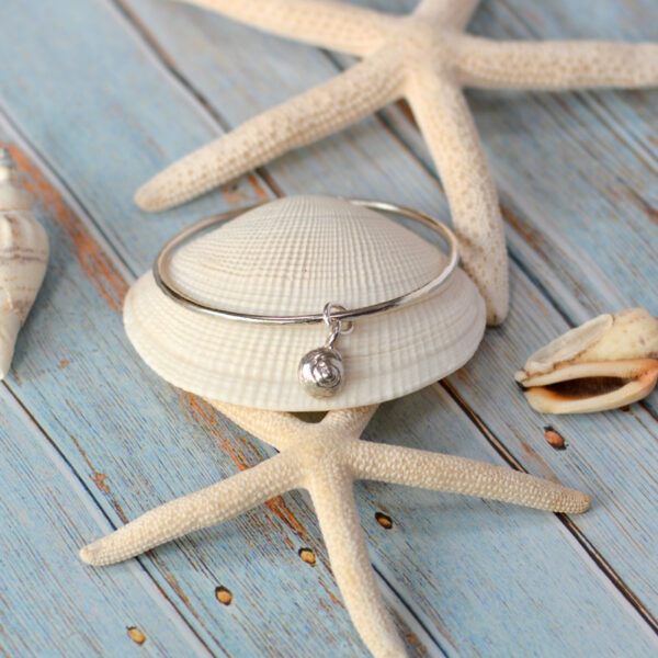 MooKi Jewellery Winkle Bangle Sea Sterling Silver Cleethorpes Beach Grimsby Jewellers