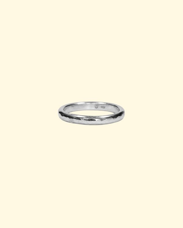 stack ring handmade stacking recycled sterling silver mooki jewellery