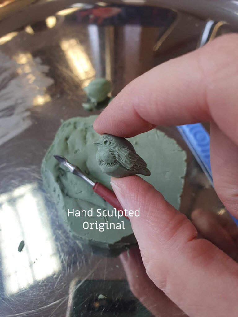 MooKi Robin Original Sculpture