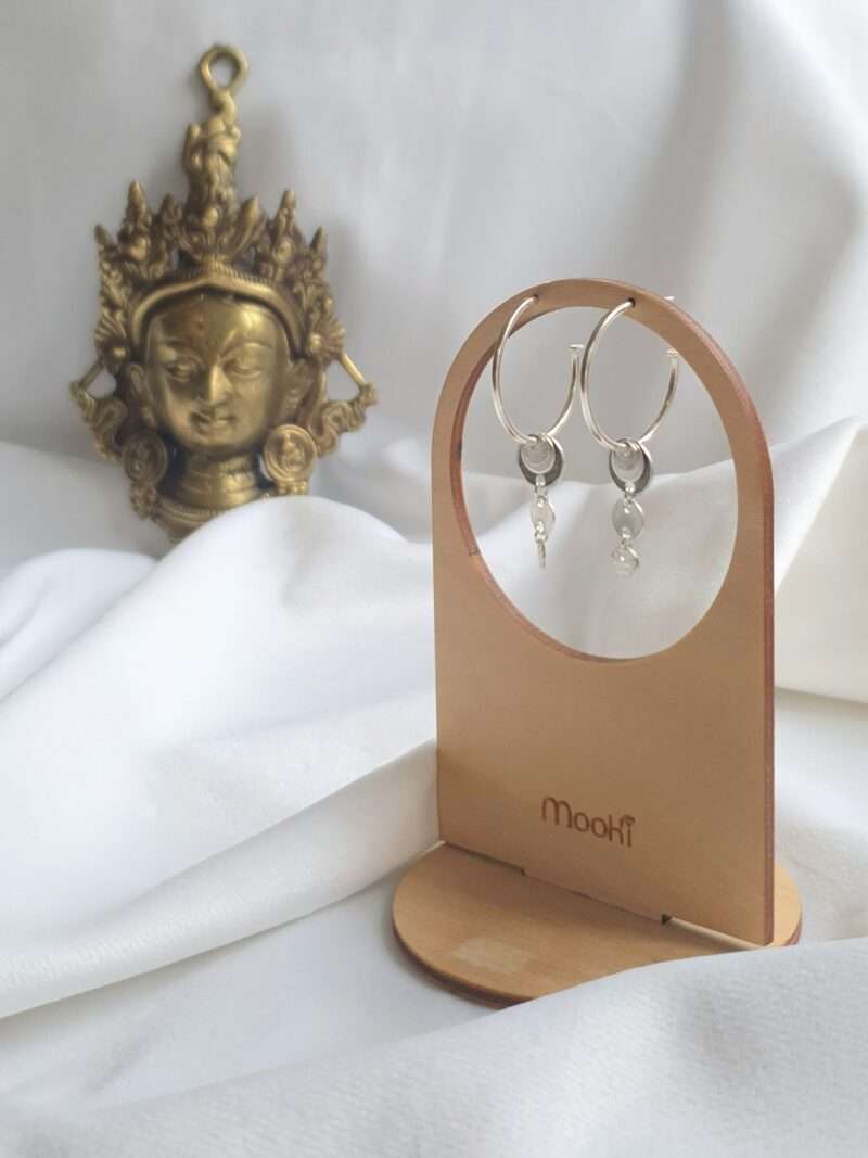 triple tara hoops mooki jewellery silver maxi earrings