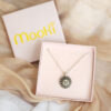 mooki jewellery surya sun necklace pendant chunky sterling silver handmade belcher chain