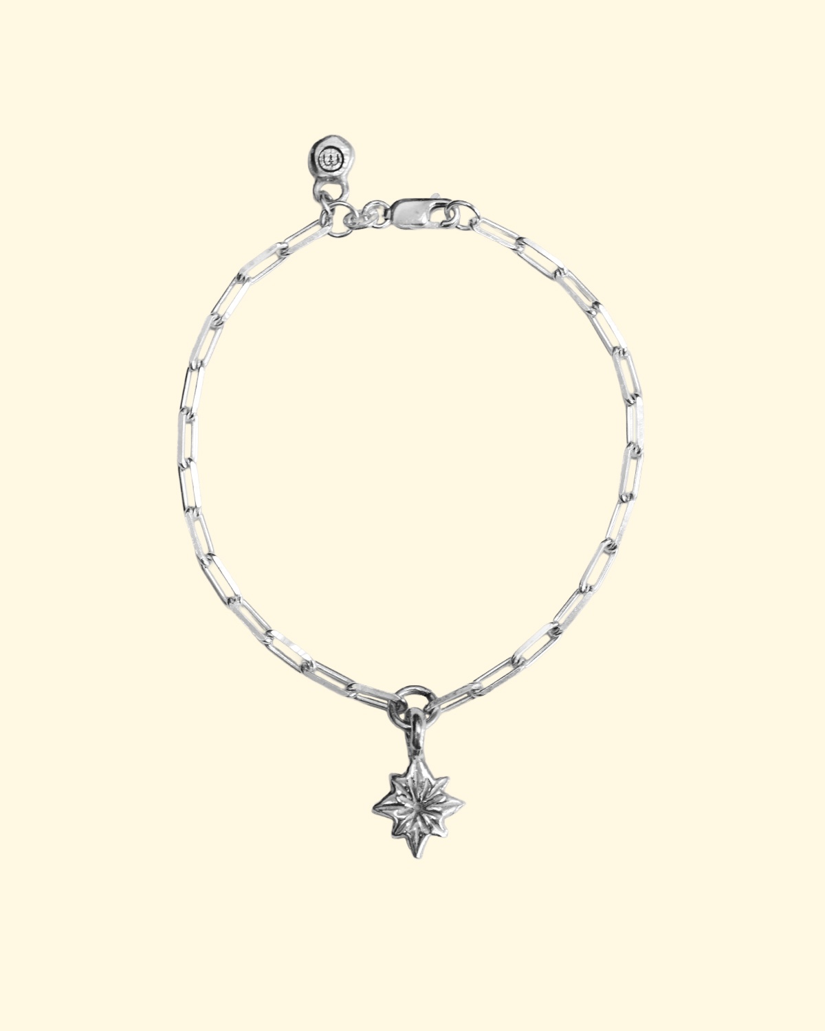 polaris bracelet north star luxury recycled sterling silver hand made unique mooki jewellery