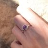 pink sapphire ring ooak one of a kind unique gemstone handmade mooki jewellery