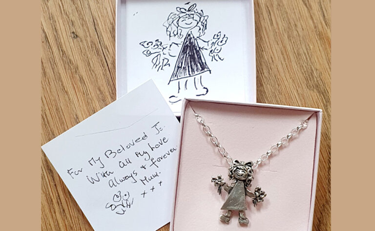 MooKi Articulated Pendant Handcrafted from Clients Drawing