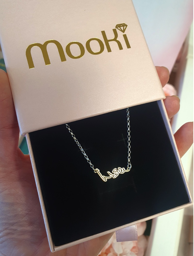 signature handwriting necklace pendant 3d mooki jewellery