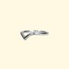 wish ring recycled silver handmade mooki jewellery