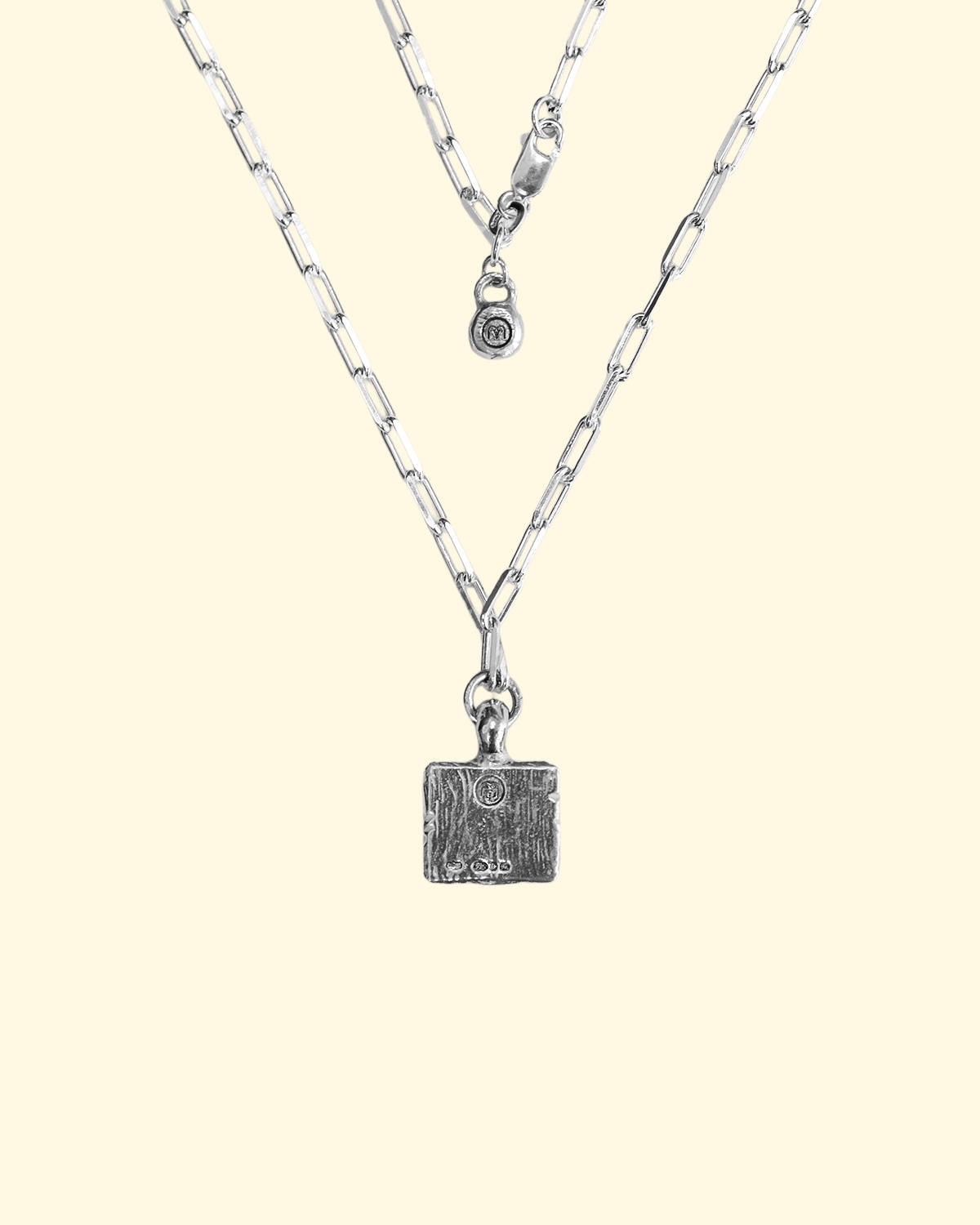 Pawtograph Trace Necklace - Square - Image 2