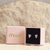 mooki jewellery pure heart studs