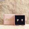 mooki jewellery pure heart studs