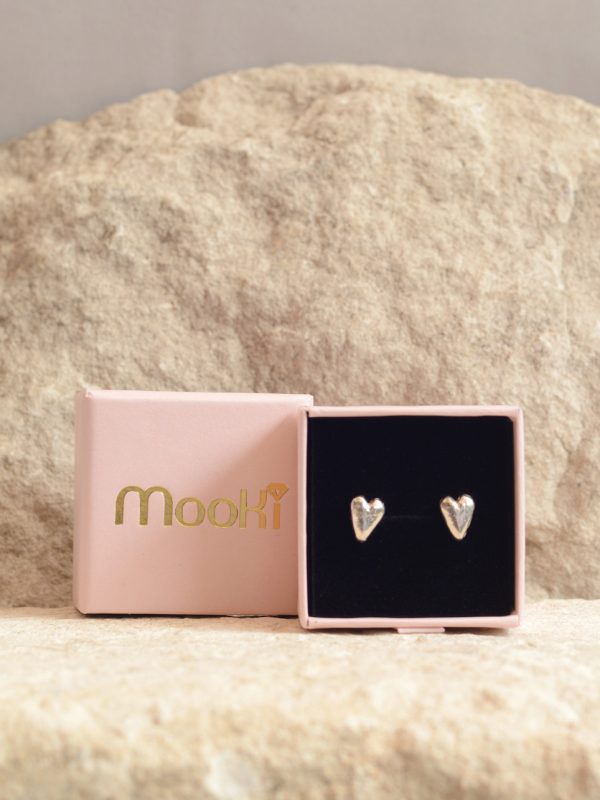 mooki jewellery pure heart studs