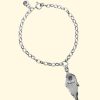 guardian bracelet belcher feather spiritual sentimental memorial uxury recycled sterling silver hand made unique mooki jewellery