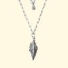 guardian necklace trace feather spiritual sentimental memorial uxury recycled sterling silver hand made unique mooki jewellery