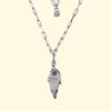 guardian necklace trace feather spiritual sentimental memorial uxury recycled sterling silver hand made unique mooki jewellery