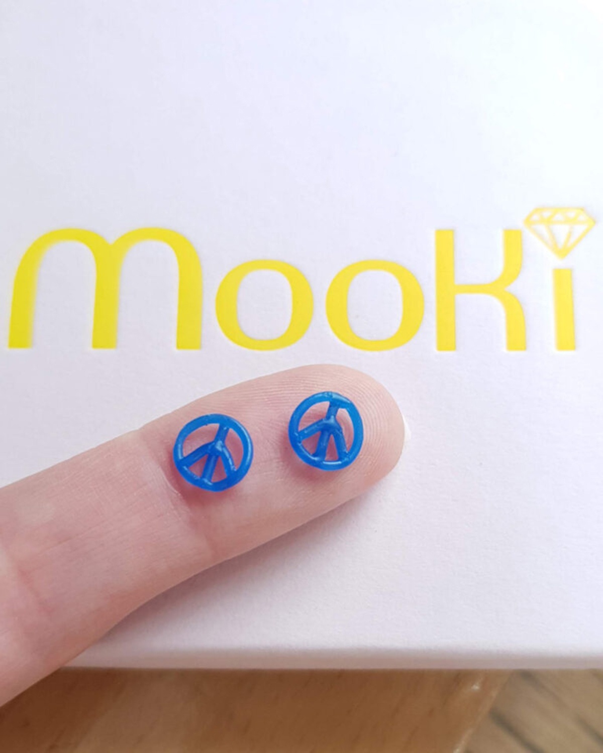 peace studs cnd tiny recycled sterling silver earrings mooki jewellery handmade unique